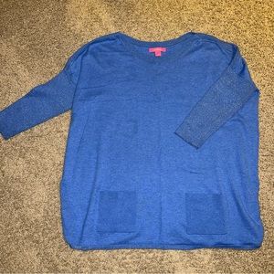 VGUC Lilly Pulitzer Cobo sweater, sz L. Minor pilling throughout, see photos